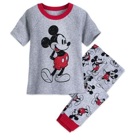 disney mickey pajamas|disney store mickey mouse pajamas.